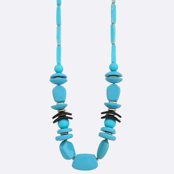 Multi Shape Beaded Necklace