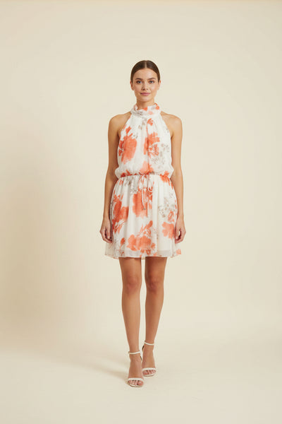 Sleeveless Floral Dress