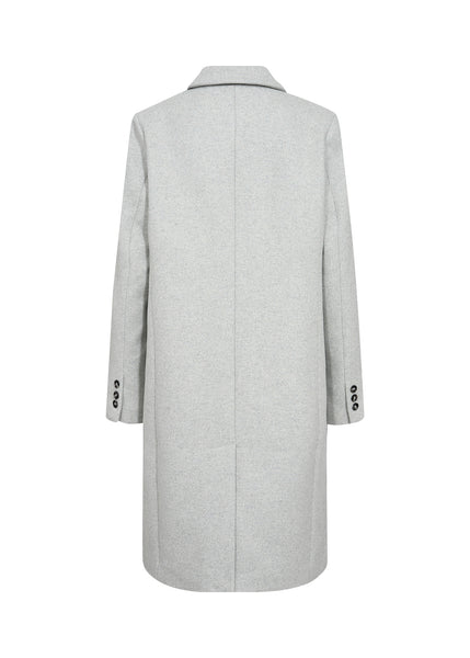Wool Blend Long Coat