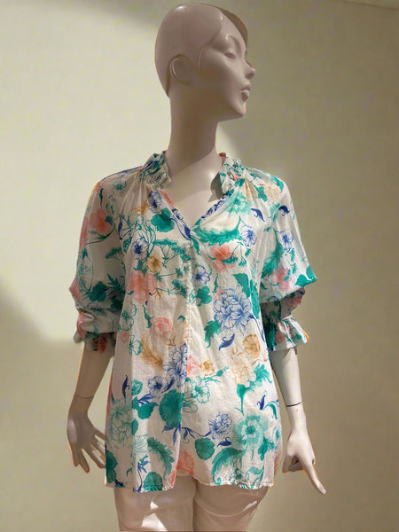 Floral Print Blouse