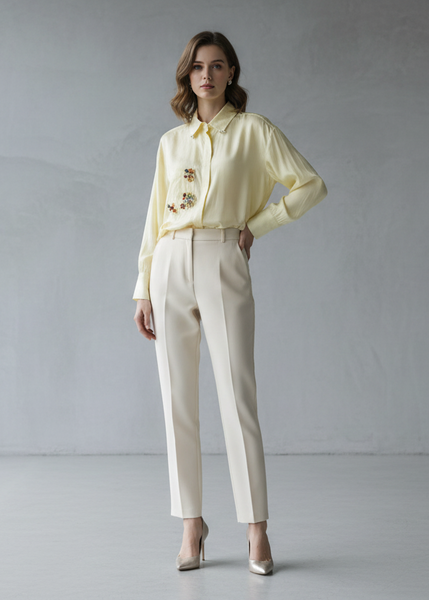 Long Sleeve Pocket Detail Shirt
