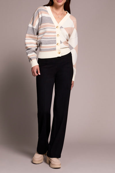 Pull-On Pants With Pin Tucks
