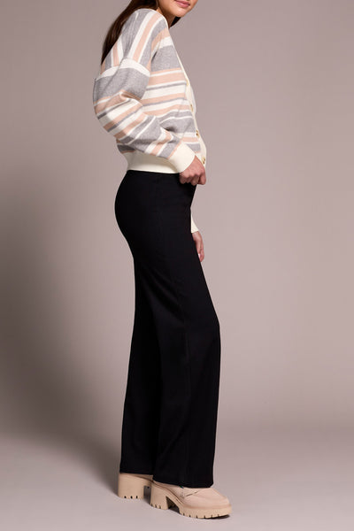 Pull-On Pants With Pin Tucks