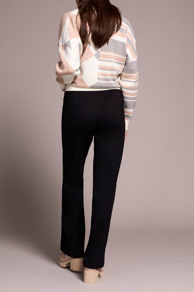 Pull-On Pants With Pin Tucks