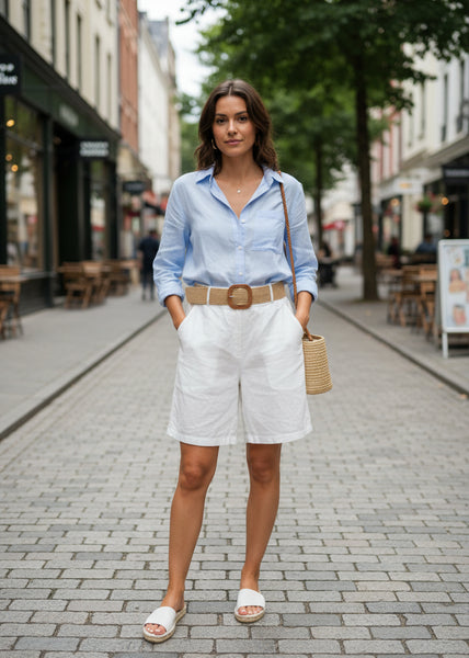 Linen Walking Shorts