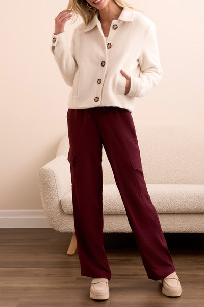 Button Front Lined Jacket