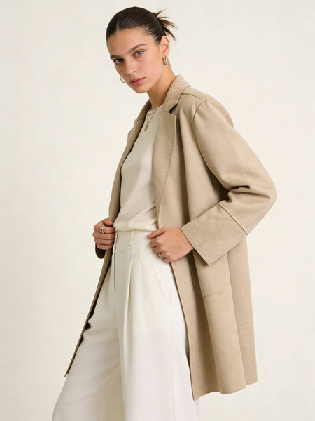 3/4 Ultra Suede Jacket - Italian