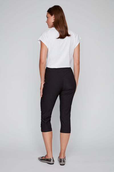 Pull-On Cropped Pants
