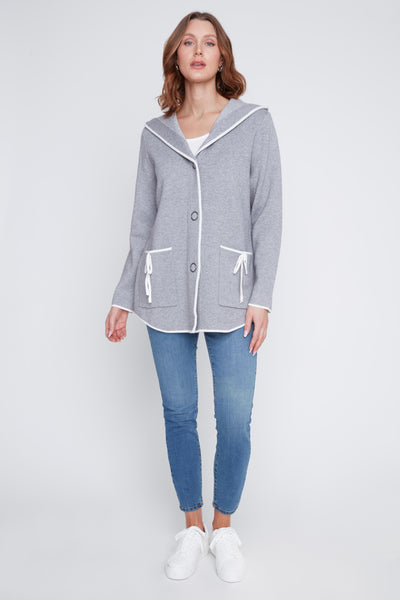 Hooded Cardigan