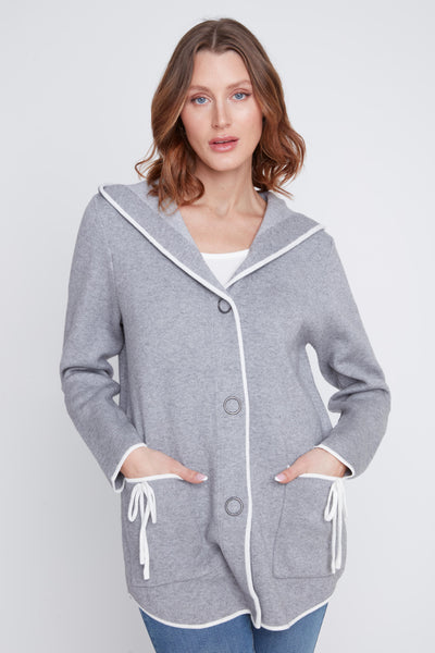 Hooded Cardigan