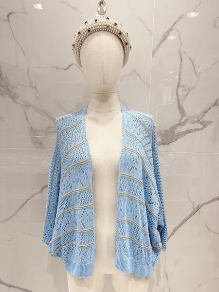 Open Front Knit Cardigan