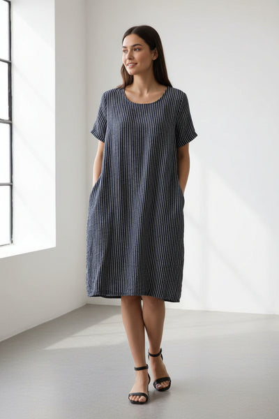 Stripe Cotton Dress