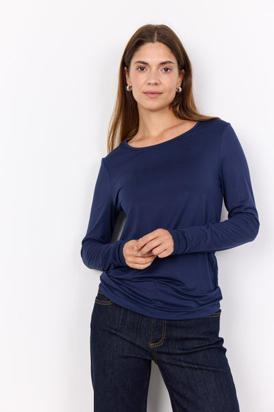 Long Sleeve Round Neck Top