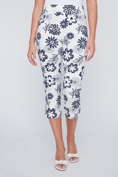 Floral Print Capri