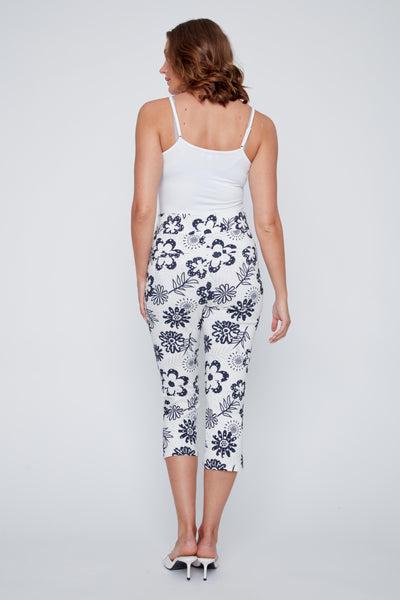 Floral Print Capri