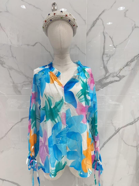 Floral Print Blouse