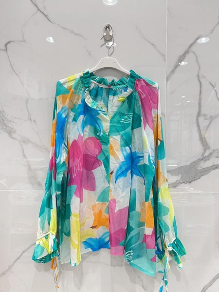 Floral Print Blouse