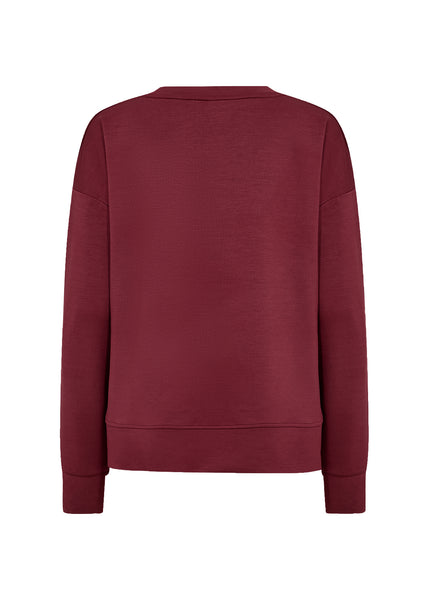 Long Sleeve Round Neck Sweatshirt