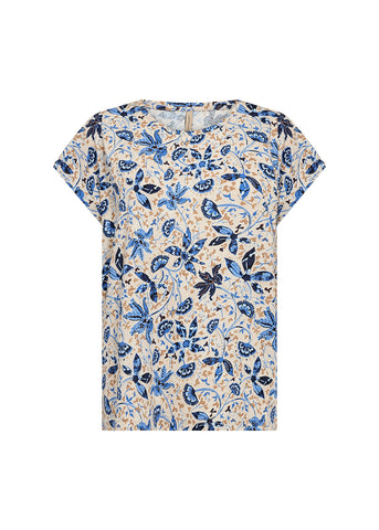 Short Sleeve Print Top