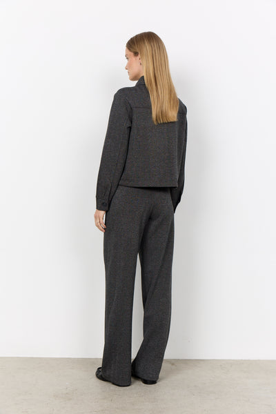 Button Front Herringbone Jacket