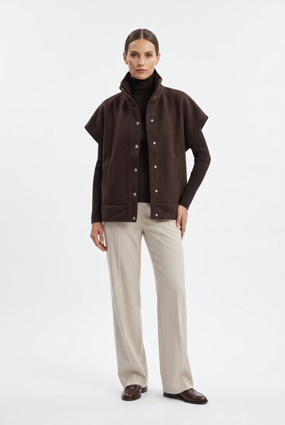Button Front Vest