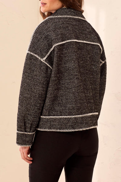 Long Sleeve Button Front Coat