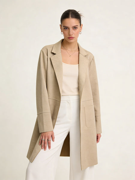 3/4 Ultra Suede Jacket - Italian
