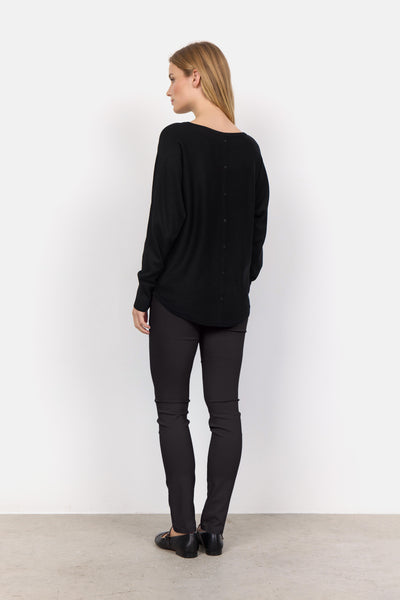 Long Sleeve Button Back Sweater