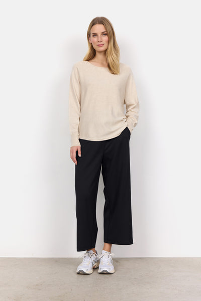 Long Sleeve Button Back Sweater