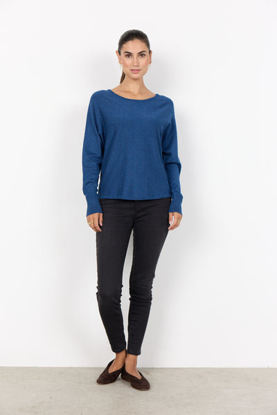 Long Sleeve Button Back Sweater