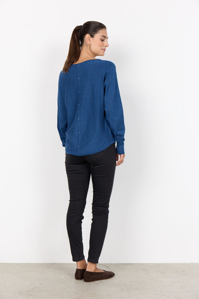 Long Sleeve Button Back Sweater