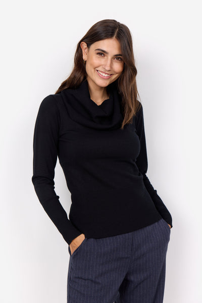 Long Sleeve Cowl Neck Sweater