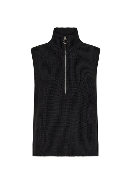 Knit Cotton Mix Vest