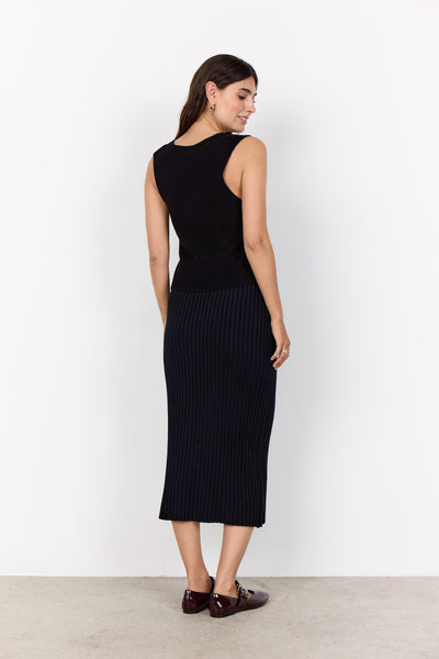 Button Front Knit Vest