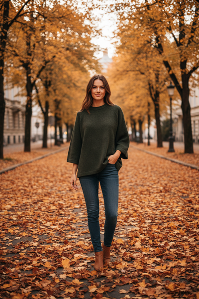 3/4 Sleeve Sweater