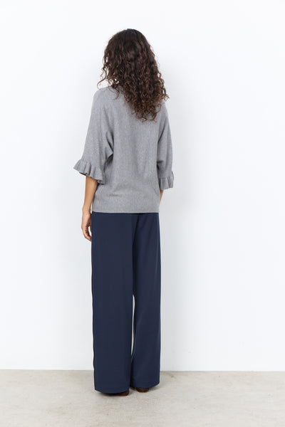 Ruffle Sleeve Sweater
