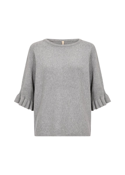 Ruffle Sleeve Sweater