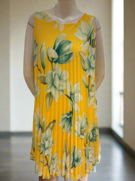 Sleeveless Printed Dress