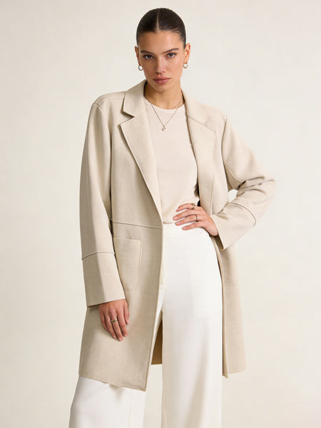 3/4 Ultra Suede Jacket - Italian