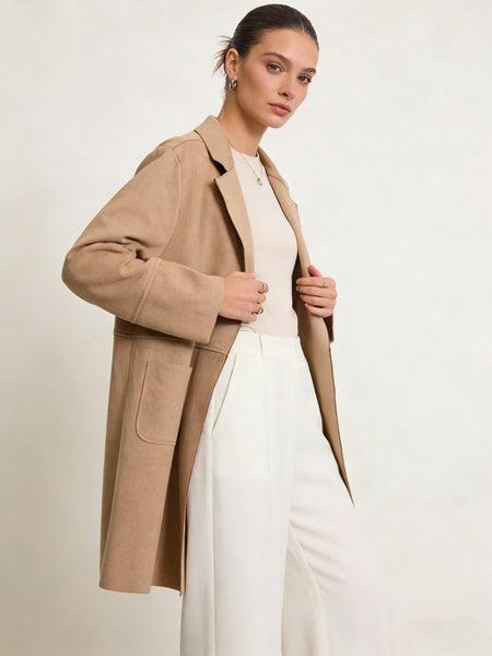 3/4 Ultra Suede Jacket - Italian