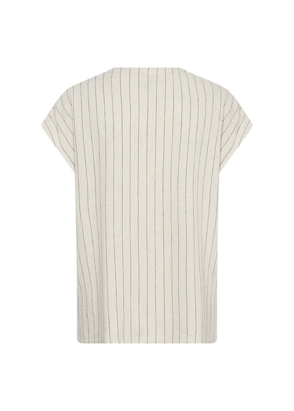 Stripe Linen Top