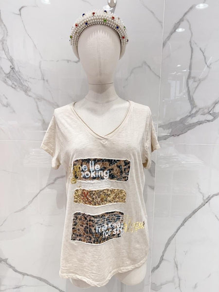 Detail Front Cotton Top