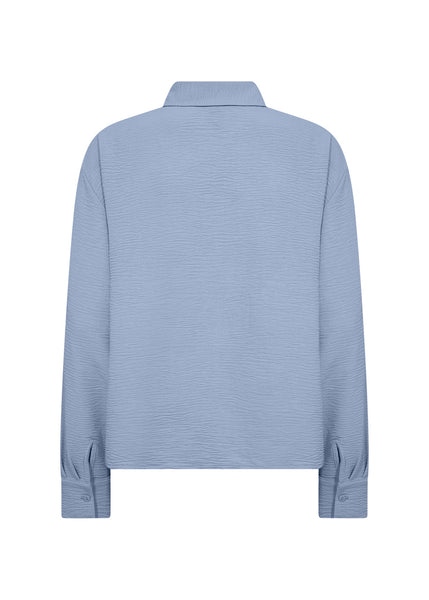 Long Sleeve Button Front Blouse