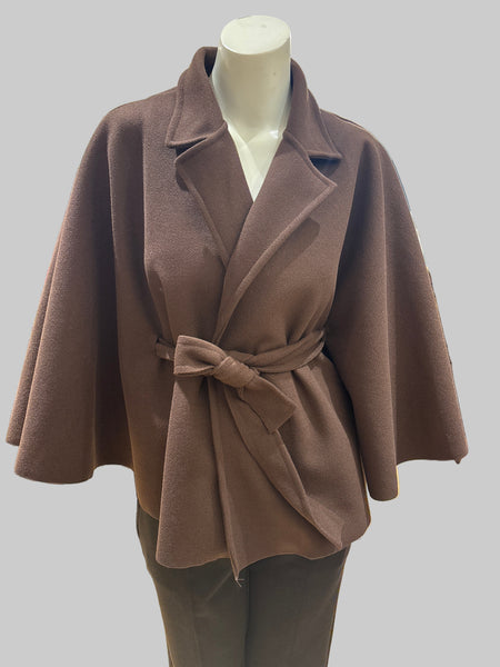 Belted Cape Coat