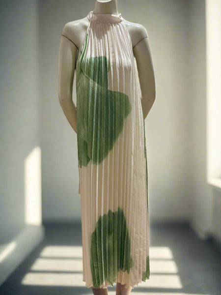 Long Pleat Dress
