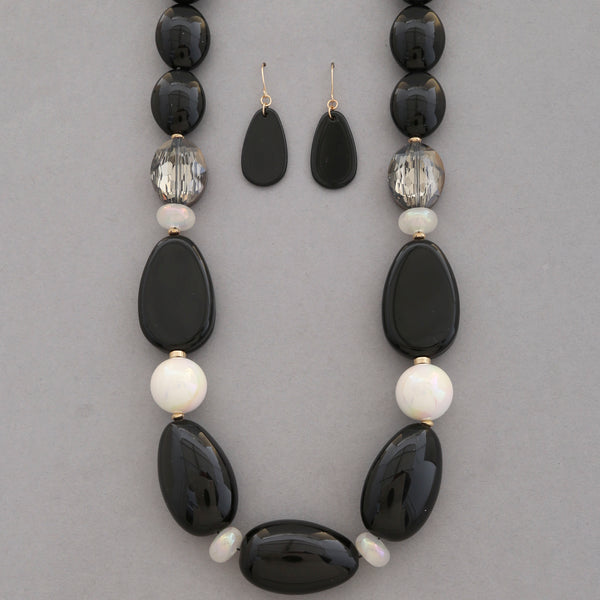 Dome Beaded Necklace