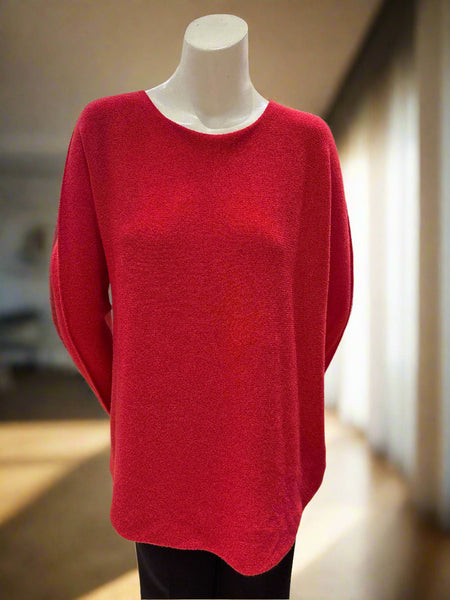 Long Sleeve Boat Neck Basic Sweater