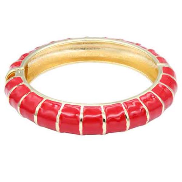 Color Metal Bangle Bracelet