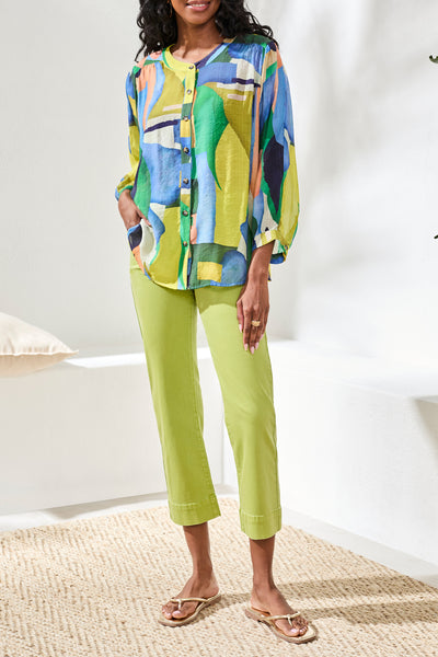 Flowy Dolman Sleeve Blouse