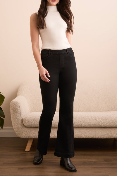 Audrey Pull-On Flare Jeans